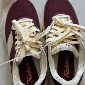 Tracksmith New England Sneakers Wine/Ivory